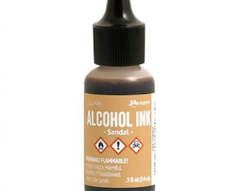 Tim Holtz Alcohol ink, Sandal, beige alcohol ink