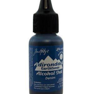 Tim Holtz Alcohol ink, Denim, blue alcohol ink