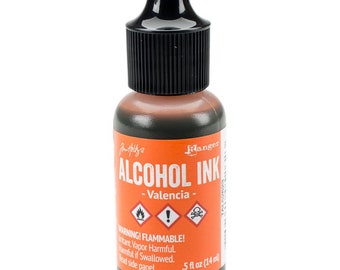 Tim Holtz Alcohol ink, Valencia, orange alcohol ink