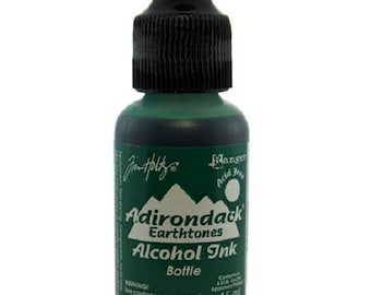 Tim Holtz Alcohol ink, Bottle, blue-green alcohol ink