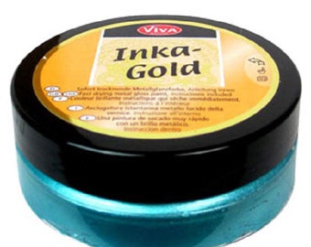 Inka Gold, 2.2 oz (62.5 gram) jar, Turquoise
