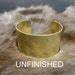 see more listings in the Brass bracelet blanks section