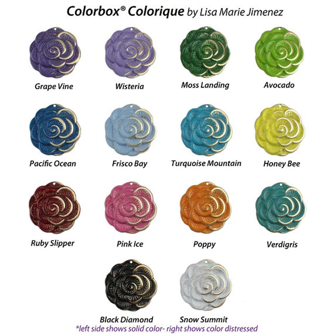 Colorique Ink for Metal, Clay, Ceramics, Glass and Wood! 1oz Bottle ...