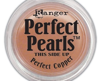Perfect Pearls pigment powder by Ranger, Perfect Copper
