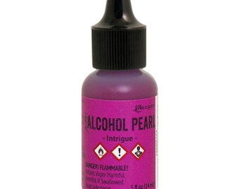 Alcohol Pearl ink by Ranger, Intrigue