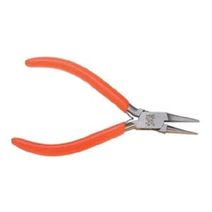 May include: Orange handled pliers with a silver metal head and the text "Wolf Tools" printed on the side.