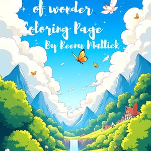 World of Wonders Coloring Pages. 300+ Magical and Inspiring Designs for Kids, Teens, and Adults | Relaxing and Creative Coloring Fun.