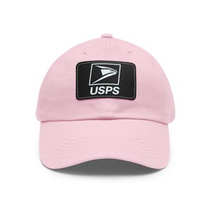Gorra de papá personalizada con parche de cuero, estilo casual, regalo único para fanáticos de USPS, accesorio moderno para el día a día, accesorios unisex. imagen 7