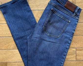 VTG ローレン ラルフローレン LRL ストレッチ デニム ジーンズ 41381 ストレートレッグ レディース サイズ 8