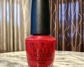 New! 2007 OPI Red Hot Ayers Rock NL A47 Nail Lacquer Polish .5 oz Australia