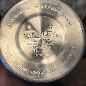 VTG Stanley 1.1 Qt Thermos Vacuum Bottle Screw On Cap/Cup Michigan Farm Bureau image 7