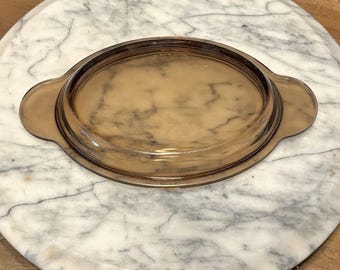 Pyrex P-14-C Corning Ware Visions Amber Oval Ersatz Deckel für V-14-C Schnappen Sie es