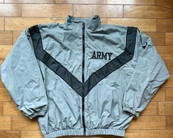 Giacca/cappotto vintage anni '90 dell'esercito americano, modello Improved Physical Fitness Uniform (IPFU), taglia M, da uomo.