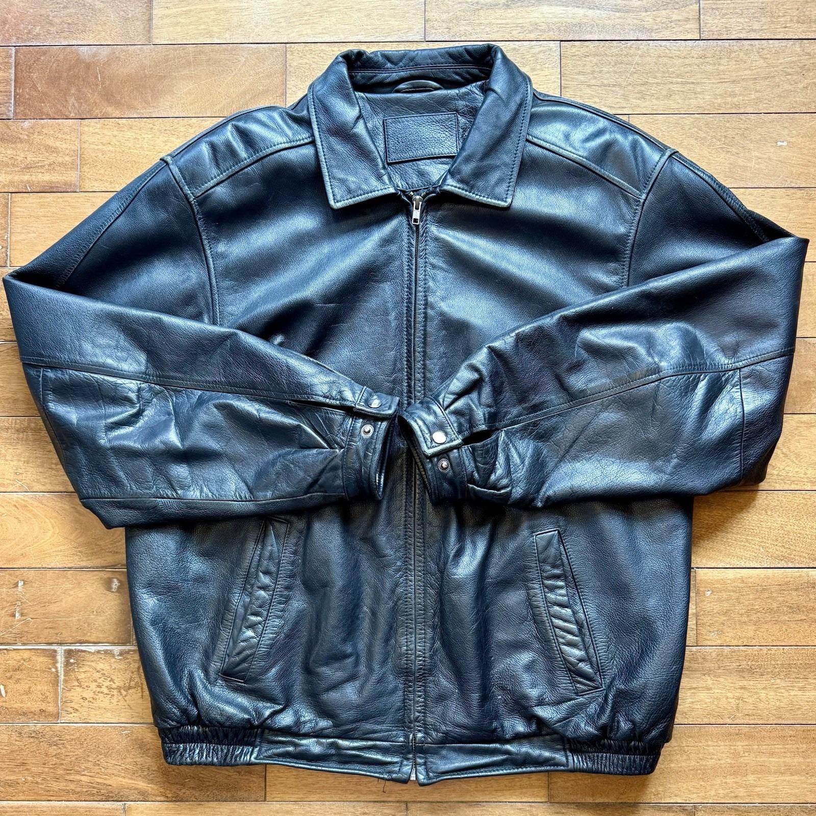 Croft Barrow Leather Jacket - Etsy