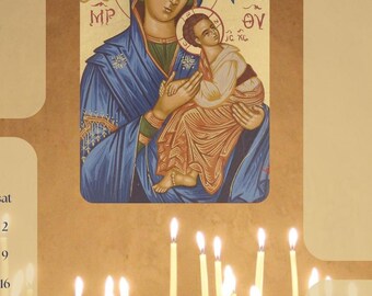 Theotokos - August Background