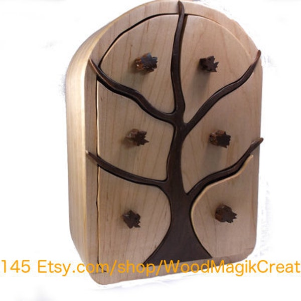 Winter Tree Jewelry Box