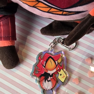 hazbin hotel niffty 2.5in charm!