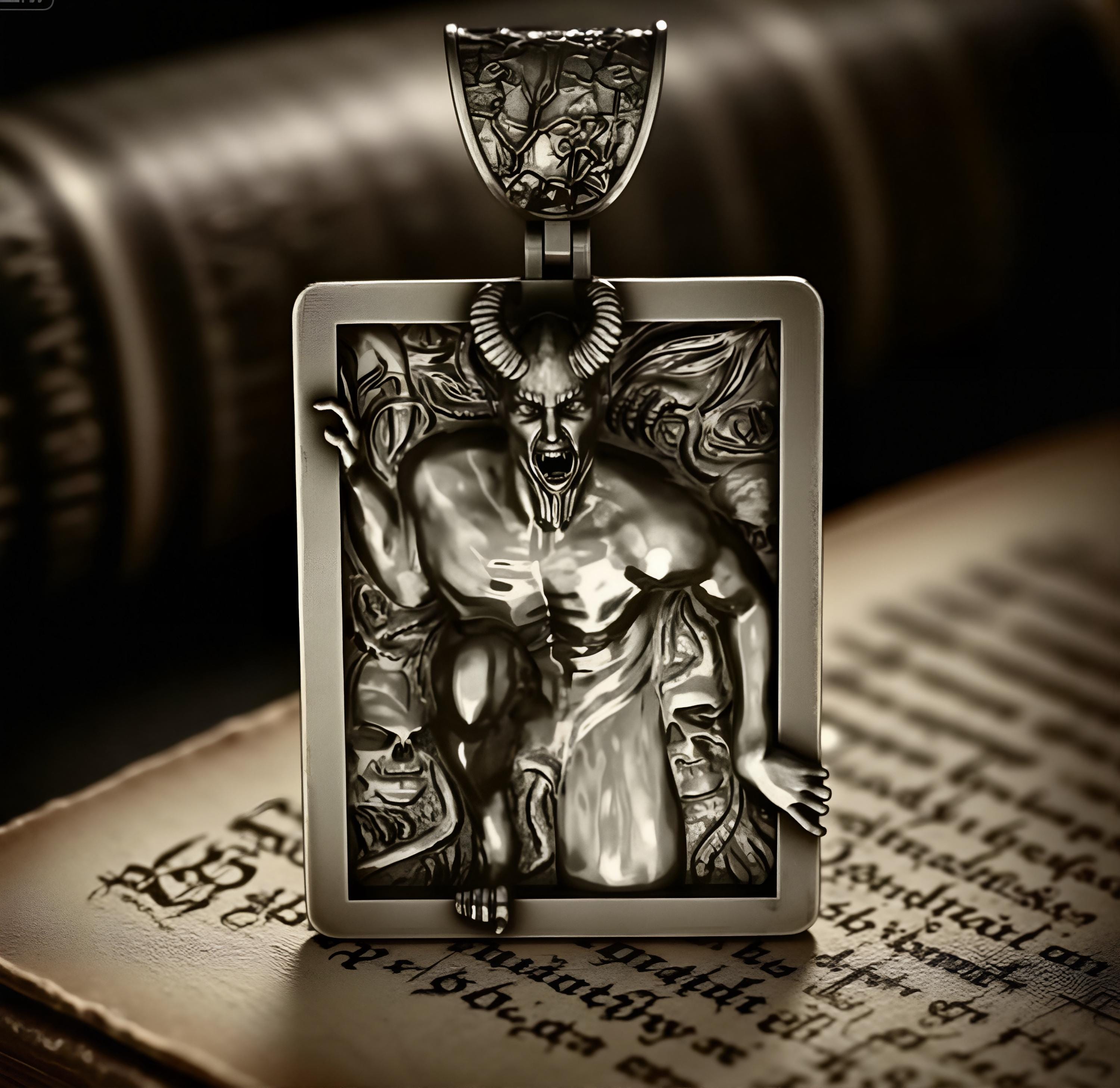 Satan Worship Necklace - Etsy