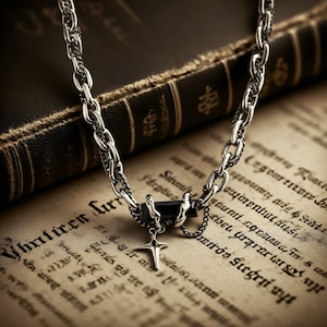 Small Chrome Hearts Cross Pendant - Etsy