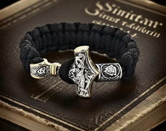Handmade Knight Bracelet: Retro Punk Style for Men