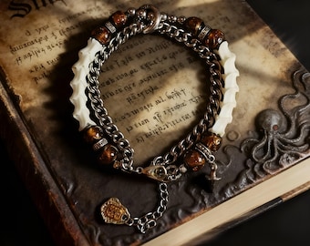 King Cobra Vertebrae Bracelet – Real Snake Bone Jewelry | Snake