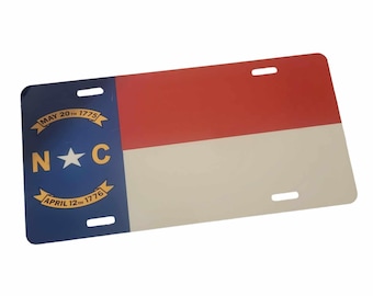 North Carolina Front License Plate