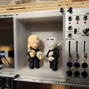 The Box Eurorack blanco/blind (aangepaste breedte en kleuren!)