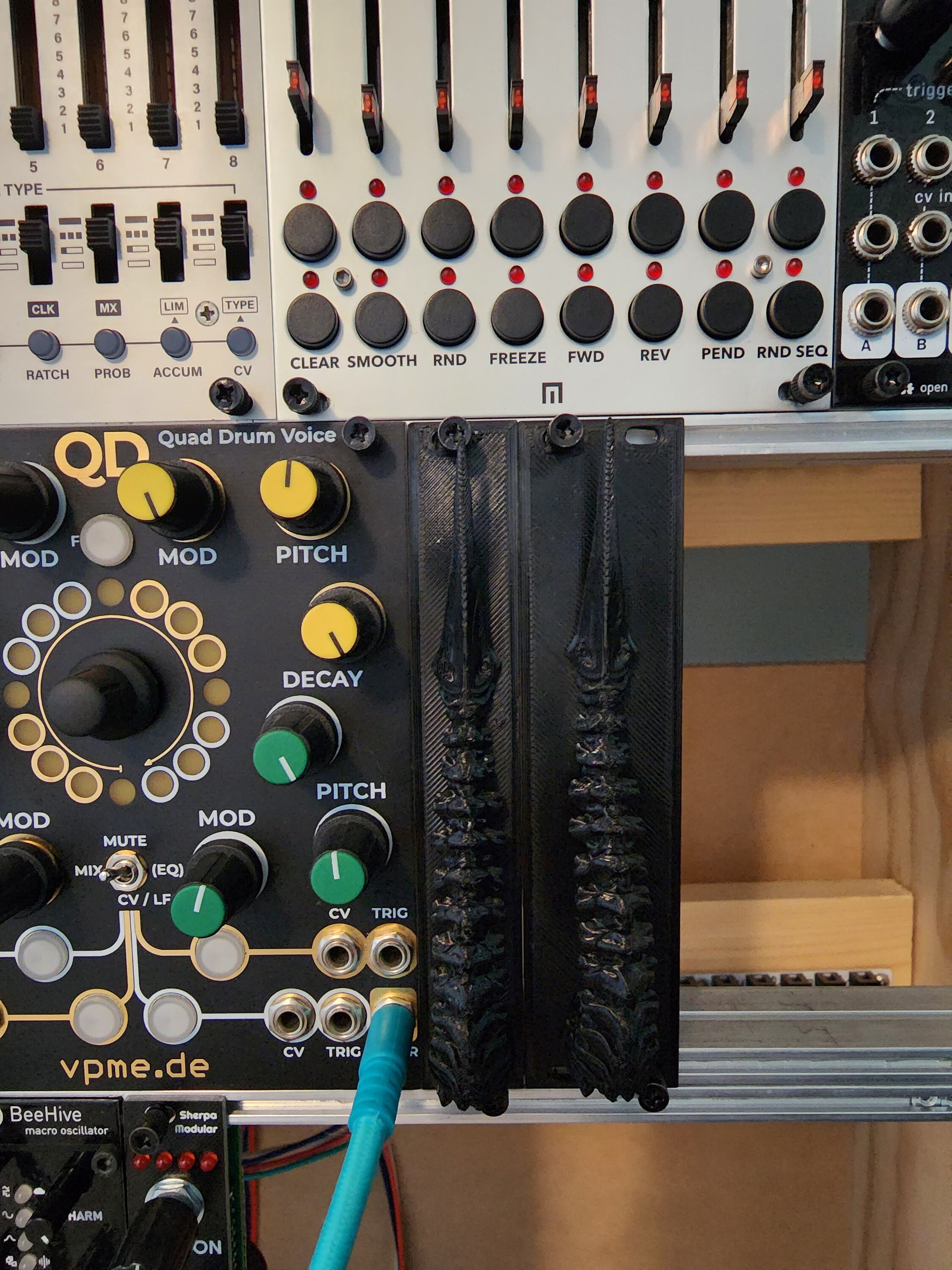 6hp Eurorack Blind Blank - Alien Tail - Etsy