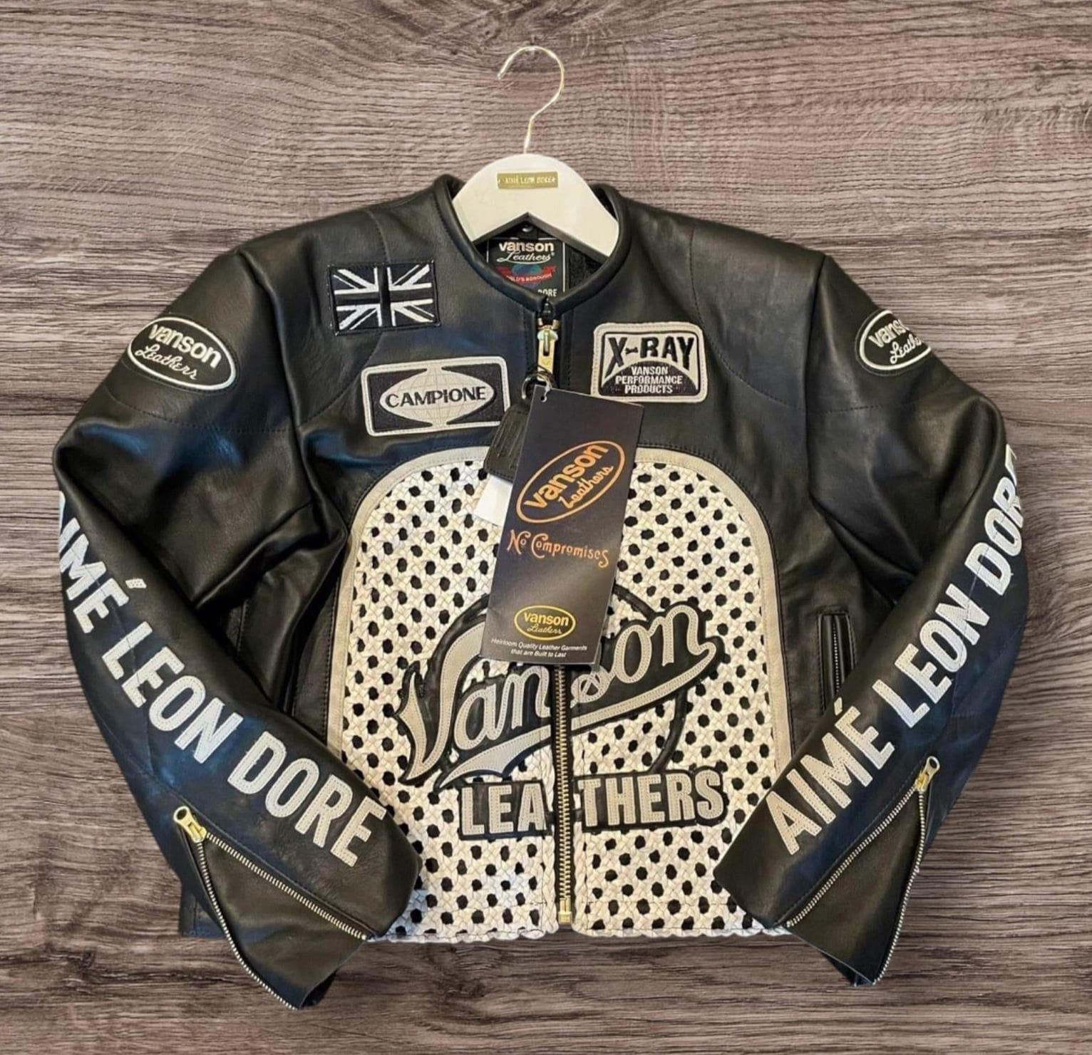 Ykk Leather Jacket - Etsy