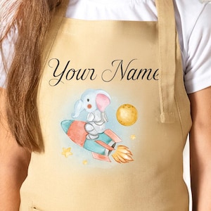 Custom Kids Apron, Personalized Apron, Kids Art Apron, Painting Apron, Toddler Apron, Apron with Name, Children&#39;s Apron, Apron for Kids