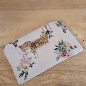 Reusable Snack Bags | Eco-Friendly Zipper Pouch | Handmade Lunch Bag | Makeup Bag | Cute Patterns