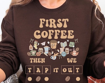 Tshirt Gift for Reading Specialist, Reading Intervention Shirt for Literacy Coach,Funny Coffee Tshirt for Educators with Consonant and Vowel