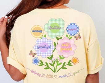 Early Intervention Shirt, SPED Teacher Shirt, Neurodiversity tshirt, Comfort Colors® T shirt, Autism Awareness Shirt, Inclusion Shirt