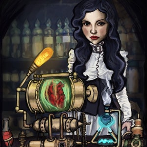 8x10 Fine Art Print “Secret Laboratory”