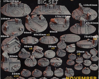 Bases/Decoraciones de Empire City en ruinas