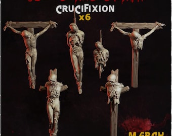 Blood and Death Crucifixion Basing Bits Set