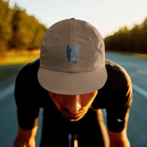 Attack on Titan inspired Anime Structured Twill Cap, Baseball Cap, Japanese Manga Embroidered Hat, Otaku Streetwear