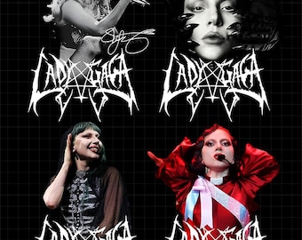 Lady Gaga The Mayhem Ball Tour PNG (Digitaler Download)