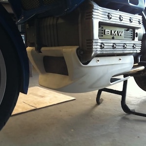 Bmw K 100 K100 front spoiler belly pan cafe racer