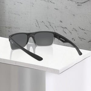 NEW*Oakley Two Face Black-Silver/Grey Polarized Sunglasses 9189-46 image 3