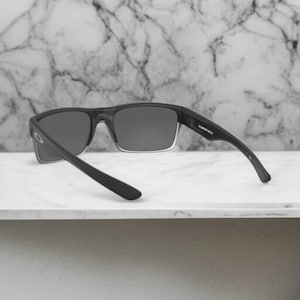 NEW*Oakley Two Face Black-Silver/Grey Polarized Sunglasses 9189-46 image 14