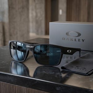 NEW* Oakley Two Face Black/ Blue POLARIZED Sunglass 9189-46 - Etsy