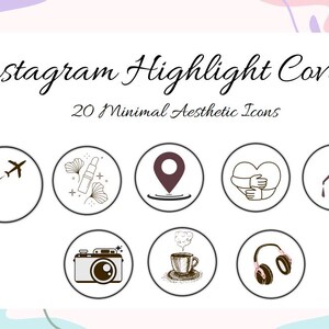 Instagram Highlights Cover Pink Aesthetic
