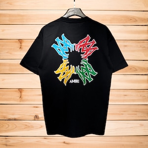 Amiri Shirt AMIRI Logo Man T-Shirt Luxusmode T-Shirt Designer Shirt Paris Logo Fashion Tshirt