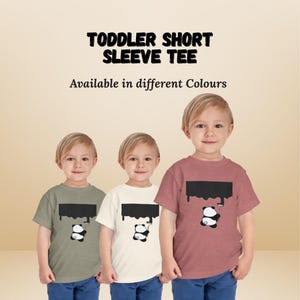 Toddler Short Sleeve Tee, Kids Graphic T-Shirt, Children&#39;s Clothing, Baby Shirt, Cute Summer Top, Trendy Youth Apparel