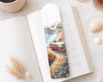 Coastal VW Camper Bookmark