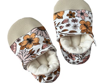 MADE TO ORDER Organic Soft Soled Baby Toddler Shoes Moccasins