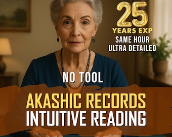No Tool Akashic Records Intuitive Reading | Same Hour Clairvoyance & Soul Path Insights