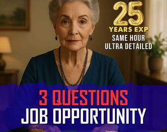 Same Hour Career Guidance: 3 Question Psychic Tarot Reading