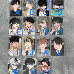 Lezhin Bomtoon Lebom BL Photocards